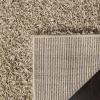 SAFAVIEH Athens Shag Collection Area Rug – 5’1″ x 7’6″, Dark Grey, Non-Shedding & Easy to Clean, Ideal for Living Room, Bedroom, Dining Space (SGA119C)(Beige)