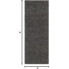 SAFAVIEH Athens Shag Collection Area Rug – 5’1″ x 7’6″, Dark Grey, Non-Shedding & Easy to Clean, Ideal for Living Room, Bedroom, Dining Space (SGA119C)(Dark Grey)