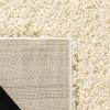 SAFAVIEH Athens Shag Collection Area Rug – 5’1″ x 7’6″, Dark Grey, Non-Shedding & Easy to Clean, Ideal for Living Room, Bedroom, Dining Space (SGA119C)(Ivory)