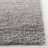 SAFAVIEH Athens Shag Collection Area Rug – 5’1″ x 7’6″, Dark Grey, Non-Shedding & Easy to Clean, Ideal for Living Room, Bedroom, Dining Space (SGA119C)(Light Grey)