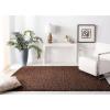 SAFAVIEH Athens Shag Collection Area Rug – 5’1″ x 7’6″, Dark Grey, Non-Shedding & Easy to Clean, Ideal for Living Room, Bedroom, Dining Space (SGA119C)(Navy)