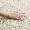 SAFAVIEH Athens Shag Collection Area Rug – 5’1″ x 7’6″, Dark Grey, Non-Shedding & Easy to Clean, Ideal for Living Room, Bedroom, Dining Space (SGA119C)(Off White)