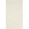 SAFAVIEH Athens Shag Collection Area Rug – 5’1″ x 7’6″, Dark Grey, Non-Shedding & Easy to Clean, Ideal for Living Room, Bedroom, Dining Space (SGA119C)(Off White)
