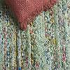 SAFAVIEH Braided Collection Accent Rug – 3′ x 5′, Red & Multi, Handmade Woven Cotton, Boho Reversible Style, Ideal for Living Room, Bedroom (BRD210A)(Light Green/Sage)