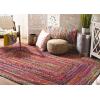 SAFAVIEH Braided Collection Accent Rug – 3′ x 5′, Red & Multi, Handmade Woven Cotton, Boho Reversible Style, Ideal for Living Room, Bedroom (BRD210A)(Red/Multi)