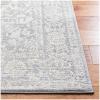 SAFAVIEH Brentwood Collection Area Rug – 8′ x 10′, Navy & Light Grey, Medallion Distressed Design, Non-Shedding & Easy Care, Ideal for High Traffic Areas in Living Room, Bedroom (BNT832M)(Light Grey/Ivory)