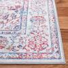 SAFAVIEH Brentwood Collection Area Rug – 8′ x 10′, Navy & Light Grey, Medallion Distressed Design, Non-Shedding & Easy Care, Ideal for High Traffic Areas in Living Room, Bedroom (BNT832M)(Ivory/Blue)