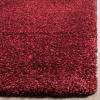 SAFAVIEH California Shag Collection Area Rug – 5’3′ x 7’6′, Beige, Non-Shedding & Easy to Clean, Ultra Plush Thick Pile, Ideal for Living Room, Bedroom, Dining Space (SG151-1313)(Maroon)