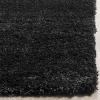 SAFAVIEH California Shag Collection Area Rug – 5’3′ x 7’6′, Beige, Non-Shedding & Easy to Clean, Ultra Plush Thick Pile, Ideal for Living Room, Bedroom, Dining Space (SG151-1313)(Black)