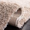 SAFAVIEH California Shag Collection Area Rug – 5’3′ x 7’6′, Beige, Non-Shedding & Easy to Clean, Ultra Plush Thick Pile, Ideal for Living Room, Bedroom, Dining Space (SG151-1313)(Beige)