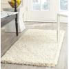 SAFAVIEH California Shag Collection Area Rug – 5’3′ x 7’6′, Beige, Non-Shedding & Easy to Clean, Ultra Plush Thick Pile, Ideal for Living Room, Bedroom, Dining Space (SG151-1313)(Ivory)