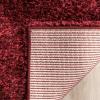 SAFAVIEH California Shag Collection Area Rug – 5’3′ x 7’6′, Beige, Non-Shedding & Easy to Clean, Ultra Plush Thick Pile, Ideal for Living Room, Bedroom, Dining Space (SG151-1313)(Maroon)