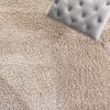 SAFAVIEH California Shag Collection Area Rug – 5’3′ x 7’6′, Beige, Non-Shedding & Easy to Clean, Ultra Plush Thick Pile, Ideal for Living Room, Bedroom, Dining Space (SG151-1313)(Beige)