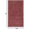 SAFAVIEH California Shag Collection Area Rug – 5’3′ x 7’6′, Beige, Non-Shedding & Easy to Clean, Ultra Plush Thick Pile, Ideal for Living Room, Bedroom, Dining Space (SG151-1313)(Rose)