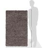 SAFAVIEH California Shag Collection Area Rug – 5’3′ x 7’6′, Beige, Non-Shedding & Easy to Clean, Ultra Plush Thick Pile, Ideal for Living Room, Bedroom, Dining Space (SG151-1313)(Mushroom)
