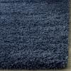 SAFAVIEH California Shag Collection Area Rug – 5’3′ x 7’6′, Beige, Non-Shedding & Easy to Clean, Ultra Plush Thick Pile, Ideal for Living Room, Bedroom, Dining Space (SG151-1313)(Navy)