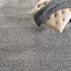 SAFAVIEH California Shag Collection Area Rug – 5’3′ x 7’6′, Beige, Non-Shedding & Easy to Clean, Ultra Plush Thick Pile, Ideal for Living Room, Bedroom, Dining Space (SG151-1313)(Silver)