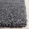 SAFAVIEH California Shag Collection Area Rug – 5’3′ x 7’6′, Beige, Non-Shedding & Easy to Clean, Ultra Plush Thick Pile, Ideal for Living Room, Bedroom, Dining Space (SG151-1313)(Dark Grey)