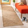 SAFAVIEH Cape Cod Collection Area Rug – 5′ x 8′, Natural, Handmade Braided Jute, Ideal for High Traffic Areas in Living Room, Bedroom (CAP355A)(Natural)