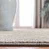 SAFAVIEH Evoke Collection Area Rug – 5’1″ x 7’6″, Blue & Ivory, Distressed Design, Non-Shedding & Easy to Clean, Ideal for Living Room, Bedroom, Dining Space (EVK256C)(Silver/Ivory)