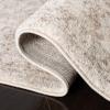 SAFAVIEH Evoke Collection Area Rug – 5’1″ x 7’6″, Blue & Ivory, Distressed Design, Non-Shedding & Easy to Clean, Ideal for Living Room, Bedroom, Dining Space (EVK256C)(Ivory/Taupe)