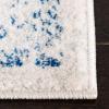 SAFAVIEH Evoke Collection Area Rug – 5’1″ x 7’6″, Blue & Ivory, Distressed Design, Non-Shedding & Easy to Clean, Ideal for Living Room, Bedroom, Dining Space (EVK256C)(Ivory/Navy)