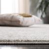 SAFAVIEH Evoke Collection Area Rug – 5’1″ x 7’6″, Blue & Ivory, Distressed Design, Non-Shedding & Easy to Clean, Ideal for Living Room, Bedroom, Dining Space (EVK256C)(Ivory/Taupe)