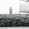 SAFAVIEH Hudson Shag Collection Area Rug – 5’3″ x 7’6″, Ivory & Grey, Modern Trellis Design, Non-Shedding & Easy Care, 2-inch Thick Ideal for High Traffic Areas in Living Room, Bedroom (SGH281A)(Dark Grey/Ivory)