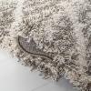 SAFAVIEH Hudson Shag Collection Area Rug – 5’3″ x 7’6″, Ivory & Grey, Modern Trellis Design, Non-Shedding & Easy Care, 2-inch Thick Ideal for High Traffic Areas in Living Room, Bedroom (SGH281A)(Distressed Grey/Ivory)