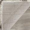 SAFAVIEH Hudson Shag Collection Area Rug – 5’3″ x 7’6″, Ivory & Grey, Modern Trellis Design, Non-Shedding & Easy Care, 2-inch Thick Ideal for High Traffic Areas in Living Room, Bedroom (SGH281A)(Ivory/Beige)