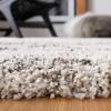 SAFAVIEH Hudson Shag Collection Area Rug – 5’3″ x 7’6″, Ivory & Grey, Modern Trellis Design, Non-Shedding & Easy Care, 2-inch Thick Ideal for High Traffic Areas in Living Room, Bedroom (SGH281A)(Grey/Beige)