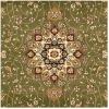 SAFAVIEH Lyndhurst Collection Area Rug – 8′ x 11′, Black & Ivory, Traditional Oriental Design, Non-Shedding & Easy Care, Ideal for High Traffic Areas in Living Room, Bedroom (LNH329A)(Sage/Ivory)