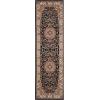 SAFAVIEH Lyndhurst Collection Area Rug – 8′ x 11′, Black & Ivory, Traditional Oriental Design, Non-Shedding & Easy Care, Ideal for High Traffic Areas in Living Room, Bedroom (LNH329A)(Black/Ivory)