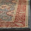 SAFAVIEH Mahal Collection Area Rug – 8′ x 11′, Navy & Red, Traditional Oriental Design, Non-Shedding & Easy Care, Ideal for High Traffic Areas in Living Room, Bedroom (MAH655C)(Navy/Red)