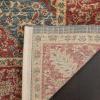 SAFAVIEH Mahal Collection Area Rug – 8′ x 11′, Navy & Red, Traditional Oriental Design, Non-Shedding & Easy Care, Ideal for High Traffic Areas in Living Room, Bedroom (MAH655C)(Navy/Red)