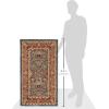 SAFAVIEH Mahal Collection Area Rug – 8′ x 11′, Navy & Red, Traditional Oriental Design, Non-Shedding & Easy Care, Ideal for High Traffic Areas in Living Room, Bedroom (MAH655C)(Navy/Red)