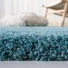 SAFAVIEH Milan Shag Collection Area Rug – 5’1″ x 8′, Aqua Blue, Solid Design, Non-Shedding & Easy to Clean, Plush Thick Pile, Ideal for Living Room, Bedroom (SG180-6060)(Aqua Blue)