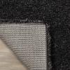 SAFAVIEH Milan Shag Collection Area Rug – 5’1″ x 8′, Aqua Blue, Solid Design, Non-Shedding & Easy to Clean, Plush Thick Pile, Ideal for Living Room, Bedroom (SG180-6060)(Dark Grey)