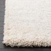 SAFAVIEH Milan Shag Collection Area Rug – 5’1″ x 8′, Aqua Blue, Solid Design, Non-Shedding & Easy to Clean, Plush Thick Pile, Ideal for Living Room, Bedroom (SG180-6060)(Ivory)