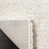 SAFAVIEH Milan Shag Collection Area Rug – 5’1″ x 8′, Aqua Blue, Solid Design, Non-Shedding & Easy to Clean, Plush Thick Pile, Ideal for Living Room, Bedroom (SG180-6060)(Ivory)