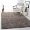 SAFAVIEH Milan Shag Collection Area Rug – 5’1″ x 8′, Aqua Blue, Solid Design, Non-Shedding & Easy to Clean, Plush Thick Pile, Ideal for Living Room, Bedroom (SG180-6060)(Grey)