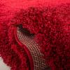 SAFAVIEH Milan Shag Collection Area Rug – 5’1″ x 8′, Aqua Blue, Solid Design, Non-Shedding & Easy to Clean, Plush Thick Pile, Ideal for Living Room, Bedroom (SG180-6060)(Red)