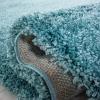 SAFAVIEH Milan Shag Collection Area Rug – 5’1″ x 8′, Aqua Blue, Solid Design, Non-Shedding & Easy to Clean, Plush Thick Pile, Ideal for Living Room, Bedroom (SG180-6060)(Aqua Blue)