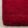 SAFAVIEH Milan Shag Collection Area Rug – 5’1″ x 8′, Aqua Blue, Solid Design, Non-Shedding & Easy to Clean, Plush Thick Pile, Ideal for Living Room, Bedroom (SG180-6060)(Red)
