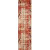 SAFAVIEH Monaco Collection Area Rug – 5’1″ x 7’7″, Multi, Boho Chic Tribal Distressed Design, Non-Shedding & Easy Care, Ideal for High Traffic Areas in Living Room, Bedroom (MNC222F)(Orange/Multi)