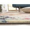 SAFAVIEH Monaco Collection Area Rug – 5’1″ x 7’7″, Multi, Boho Chic Tribal Distressed Design, Non-Shedding & Easy Care, Ideal for High Traffic Areas in Living Room, Bedroom (MNC222F)(Multi Color)