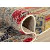 SAFAVIEH Monaco Collection Area Rug – 5’1″ x 7’7″, Multi, Boho Chic Tribal Distressed Design, Non-Shedding & Easy Care, Ideal for High Traffic Areas in Living Room, Bedroom (MNC222F)(Light Grey/Multi)