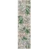 SAFAVIEH Monaco Collection Area Rug – 8′ x 10′, Pink & Multi, Boho Chic Abstract Watercolor Design, Non-Shedding & Easy Care, Ideal for High Traffic Areas in Living Room, Bedroom (MNC225D)(Green/Blue)