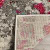 SAFAVIEH Monaco Collection Area Rug – 8′ x 10′, Pink & Multi, Boho Chic Abstract Watercolor Design, Non-Shedding & Easy Care, Ideal for High Traffic Areas in Living Room, Bedroom (MNC225D)(Grey/Fuchsia)