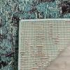 SAFAVIEH Monaco Collection Area Rug – 8′ x 10′, Pink & Multi, Boho Chic Abstract Watercolor Design, Non-Shedding & Easy Care, Ideal for High Traffic Areas in Living Room, Bedroom (MNC225D)(Light Blue/Multi)